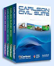 Carlson Civil Suite, Civil, Survey, Hydro & GIS - CADD Included or use with AutoCAD - Special Bundle Pricing!