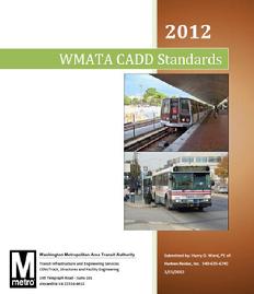 Development of CADD Standards for all divisions of WMATA