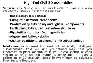 Civil 3D - Custom Assemblies & Editors, Make Civil 3D do what you really want!